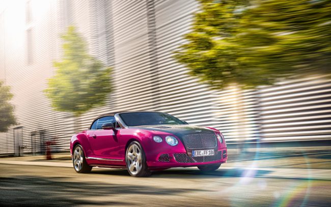 Bentley Continental Fahrsituation