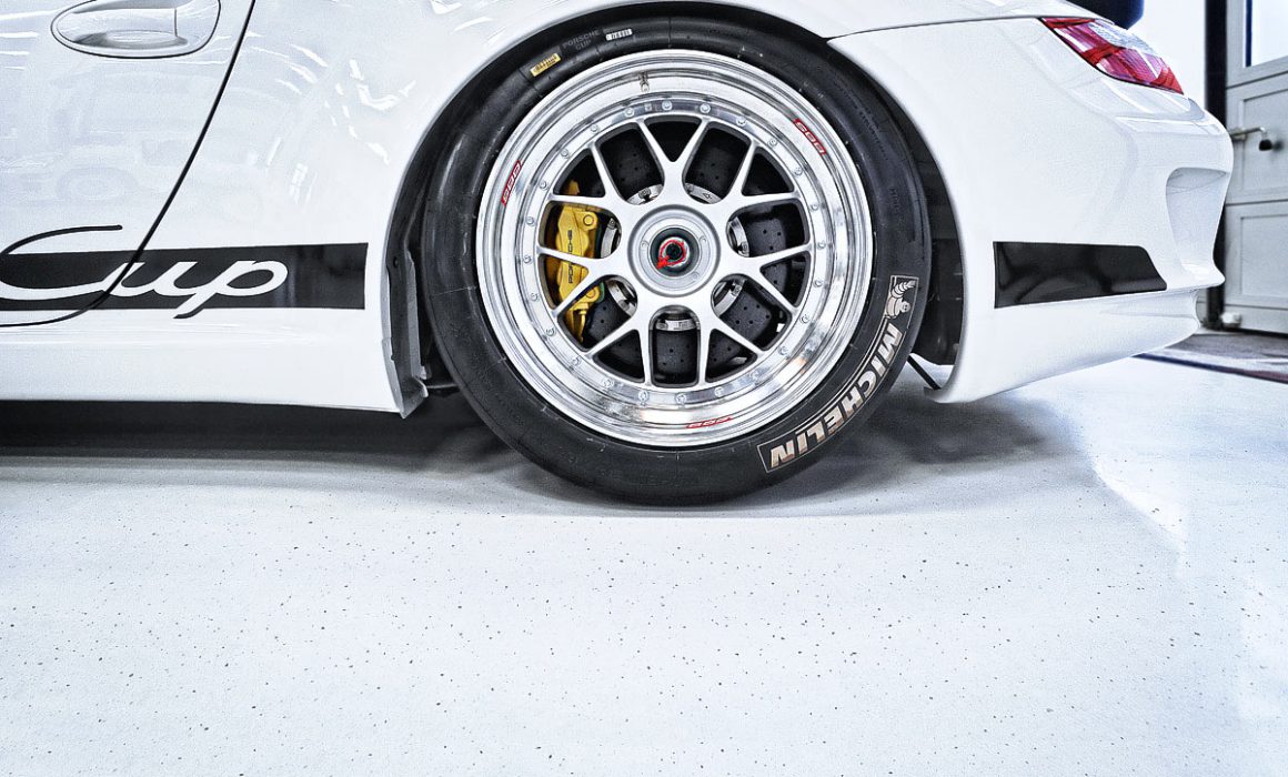 Porsche GT3 Seitenansicht Heck