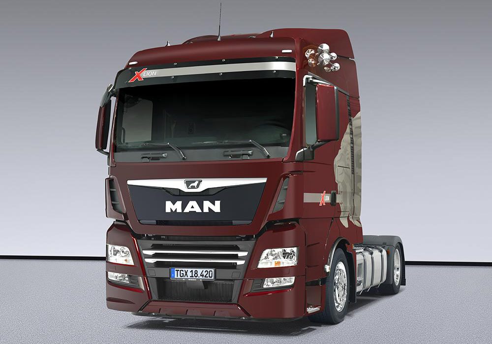 MAN TGX 18.420 Studioaufnahme