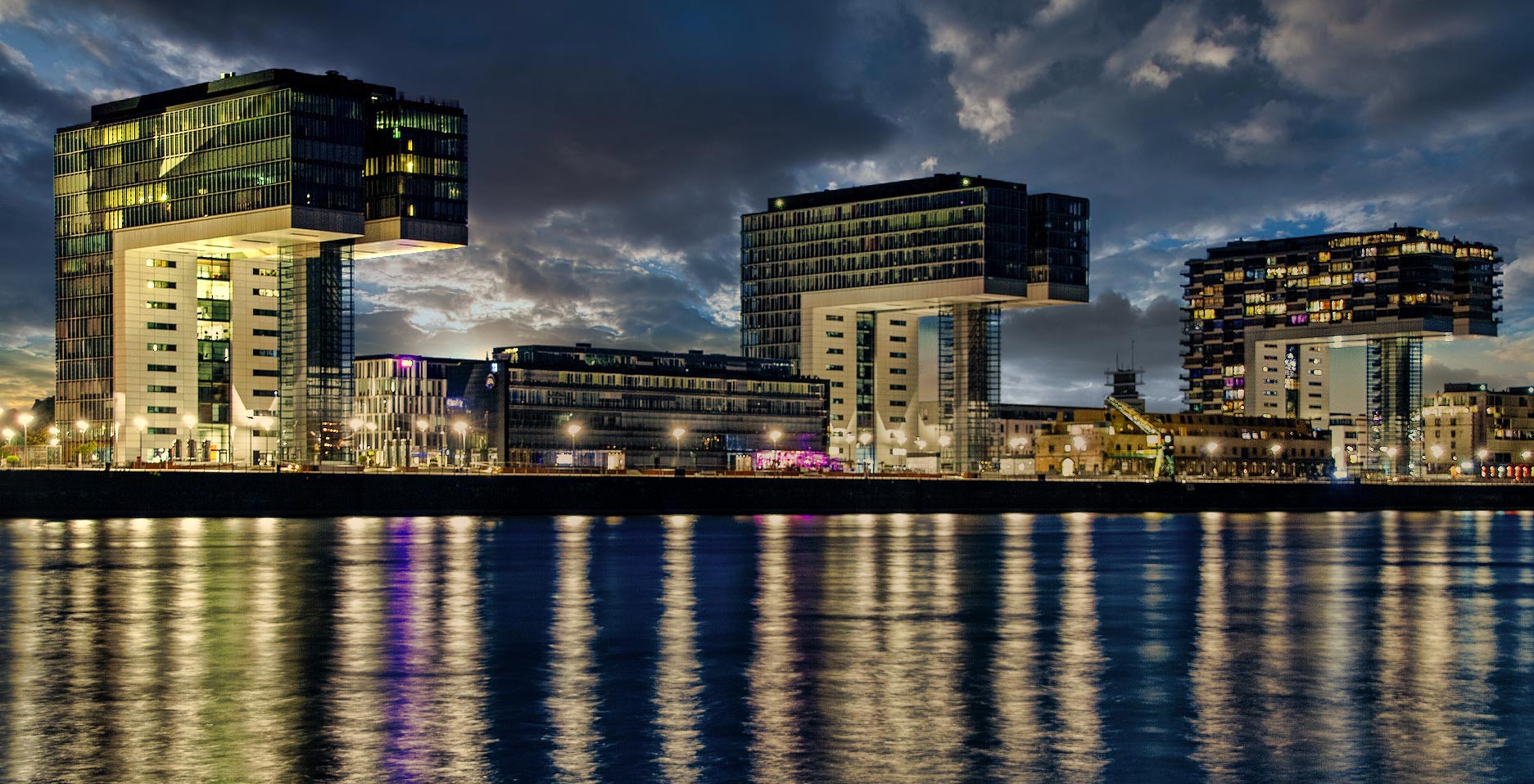 Kranhaeuser-Koeln Kranhäuser Köln