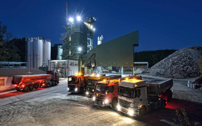 Industriefotografie Asphaltmischanlage © Industriefotograf Thomas L. Fischer