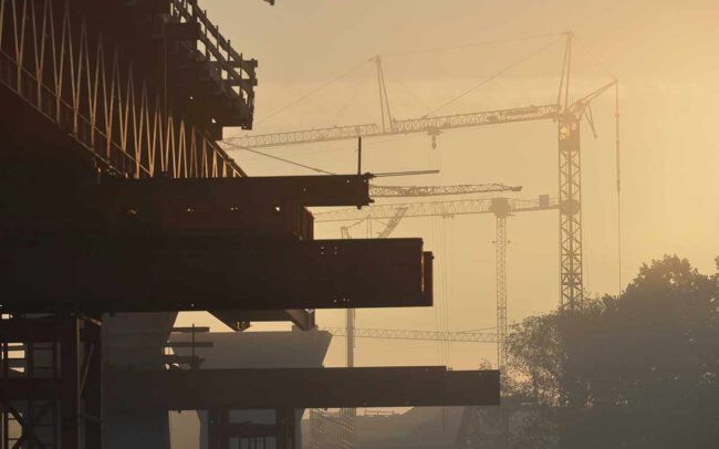 Industriefotografie Brückenbau © Industriefotograf Thomas L. Fischer