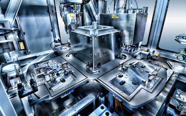 Industriefotografie Industrieanlage Rundtakttisch © Industriefotograf Thomas L. Fischer