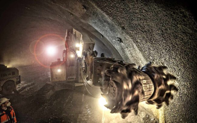 Industriefotografie Tunnelbau © Industriefotograf Thomas L. Fischer
