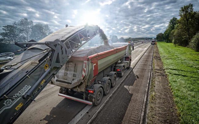 industriefotografie Strassenbau Autobahn © Industriefotograf Thomas L. Fischer